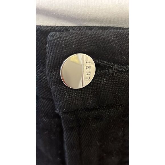 7 For All Mankind- Jen7 Black Bermuda Shorts- Size 6 - Picture 5 of 7